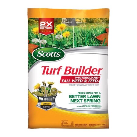 Scotts Scotts Turf Builder WinterGuard Weed & Feed Lawn Fertilizer For Multiple Grass Types 4000 sq ft 22331